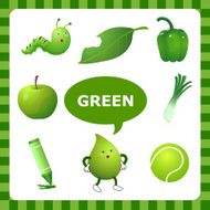 Learning Green color N2