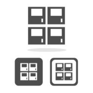 Vector locker icon Illustration EPS10 N6