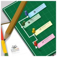 Business Infographic On Ring Organizer Notebook N2