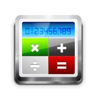 vector calculator icon N2