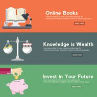 Online book store finance education credits savings