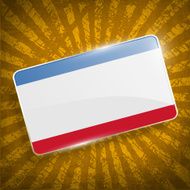 Flag of Crimea with old texture