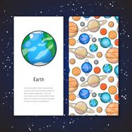 Planet design template