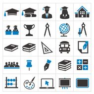 Education icons N171