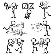 Stick Figure People Problem Solving