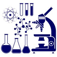 science and chemistry icons set vector illustration