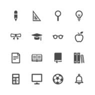 Education icons N174