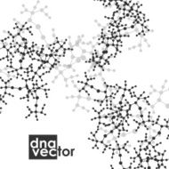 Molecule background art illustration N2