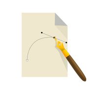 Vector pen tool icon N2