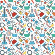 seamless pattrn science