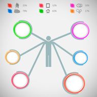 Infographic data presentation template