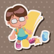 student theme elements vector eps N43