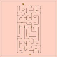 creative rectangular maze