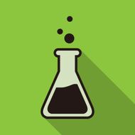 Laboratory glass icon great for any use Vector EPS10