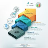 Modern infographics options banner N160