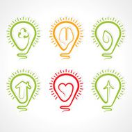 Bulb with different concept