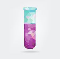 Chemistry Glassware low polygon
