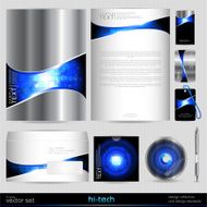 Vector template business set Design elements N2