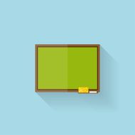 Flat web internet icon School study board N2