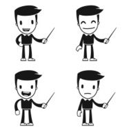 funny cartoon helper man N3