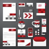 Vector brochure flyer magazine cover booklet poster design template N6