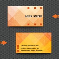 Business card template with abstract background N3