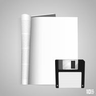 Open the paper journal Floppy