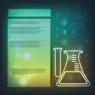 laboratory glass Chemical flask