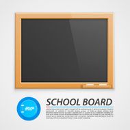 School wooden board N2