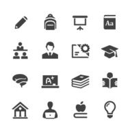 Higher Education Icons - Acme Series