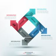 Modern infographics options banner N162