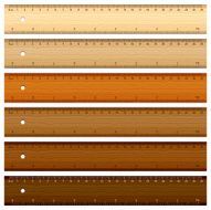 Wooden Ruler N5