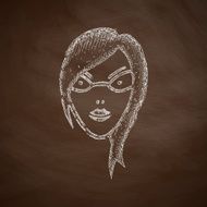face girl icon N2