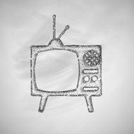old tv icon