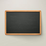 blackboard in wooden frame
