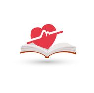 Heart beating book