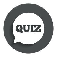 Quiz sign icon Questions and answers game N34