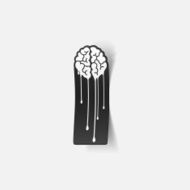 Realistic Design Element Brain Drop N2