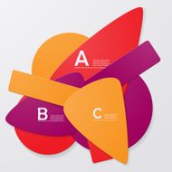 ABC abstract background