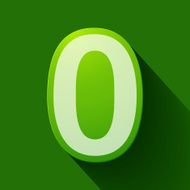 Volume icons number zero N7