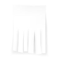 White blank ad