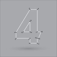 dot puzzle number 4