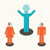 exchange ideas business concept