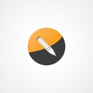 pencil vector web icon N4