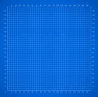 Scientific engineering grid paper with scale