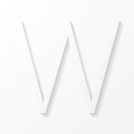 Vector letter N4