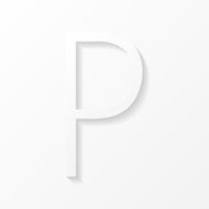 Vector letter N10