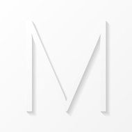Vector letter N12
