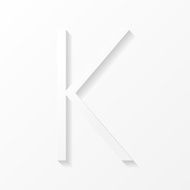 Vector letter N15