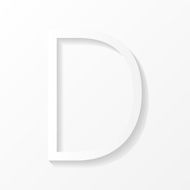 Vector letter N22